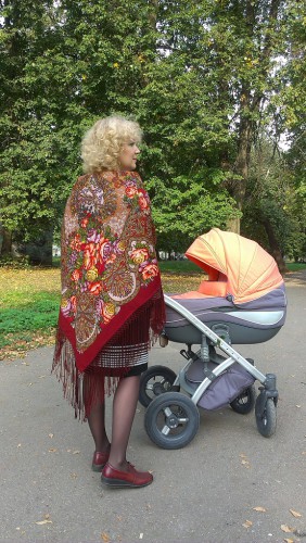 &quot;Старый замок&quot;-6, очень осенняя шаль...