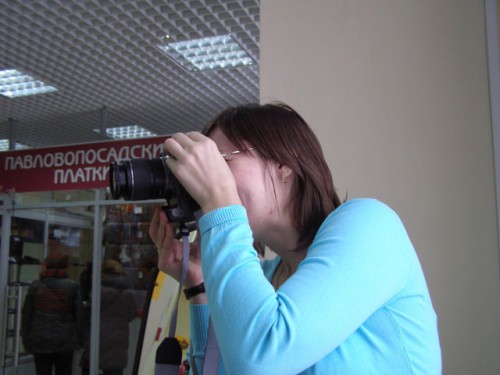 Наш главный фотограф-Катюша(Екатя)