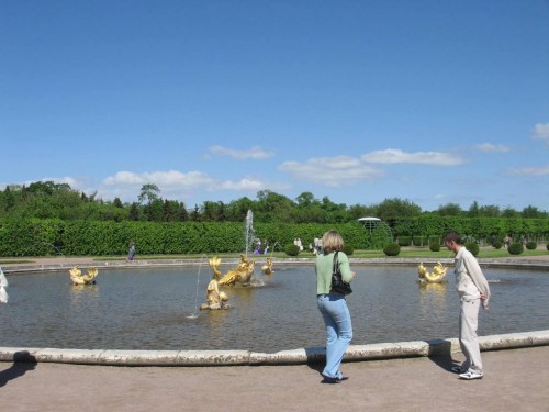 Верхний парк Петергофа