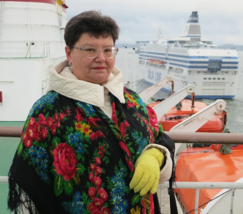 БС 113, Хельсинки, 29 марта 2015 года, паром &quot;Мариэлла&quot;.