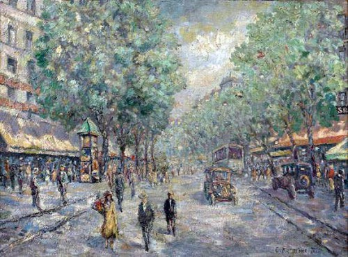 Париж.Les Grands Boulevards.Большие бульвары.