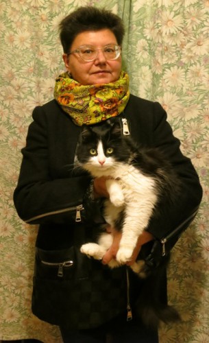 Подкова 18 и кот Ёжик.