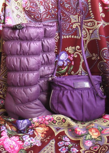 Княжеский -18, сапоги Кира Пластинина + сумочка Reserved accessories