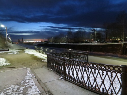 Кронштадт, вечер 11.01.16 г.