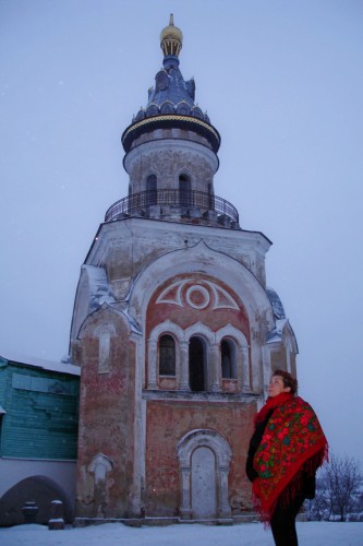 Шаль Торжок в Борисоглебском монастыре (декабрь 2015)