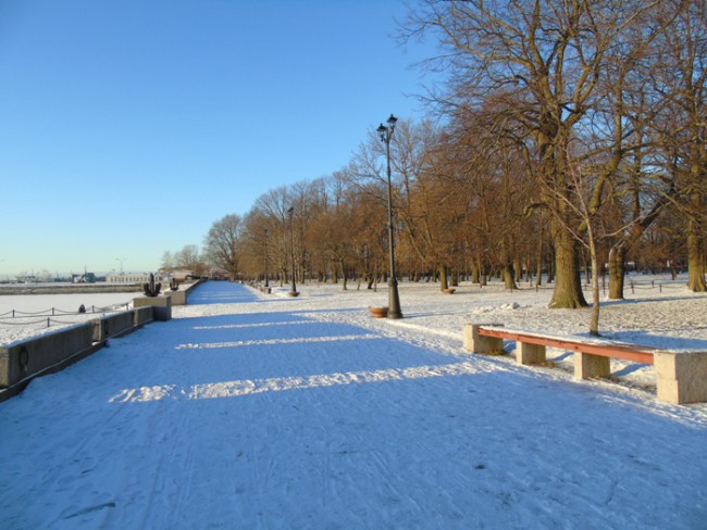 Петровский парк, Кронштадт.
