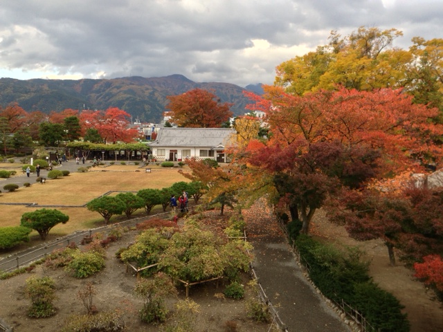 Сезон "момидзи" в Японии.
