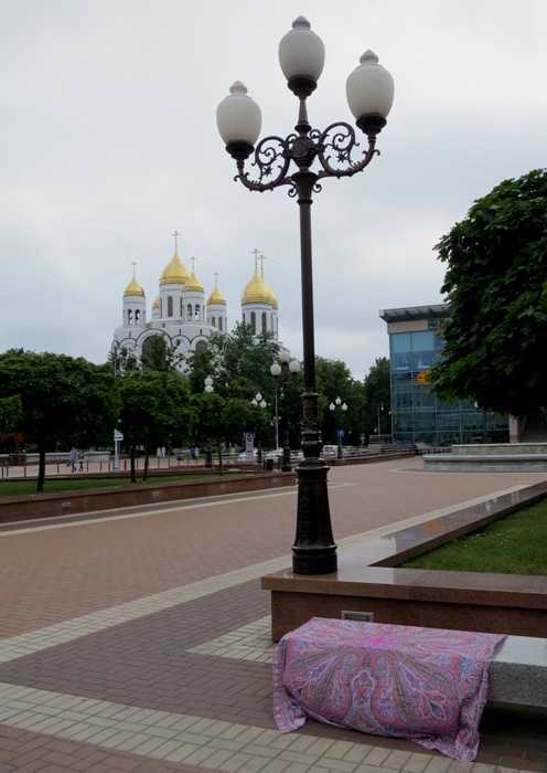 Восточное путешествие- 3. Калиниград, площадь Победы, храм Христа Спасителя