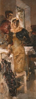 М.Врубель, Гадалка, 1895, ГТГ