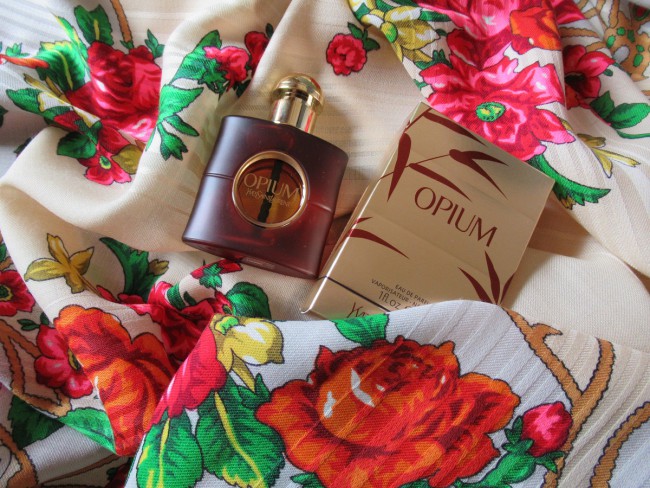 Душистый табак 1 и Opium, Yves Saint Laurent