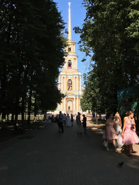 Соборный бульвар. Рязань.