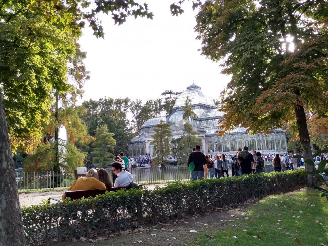 Парк Ретиро в Мадриде