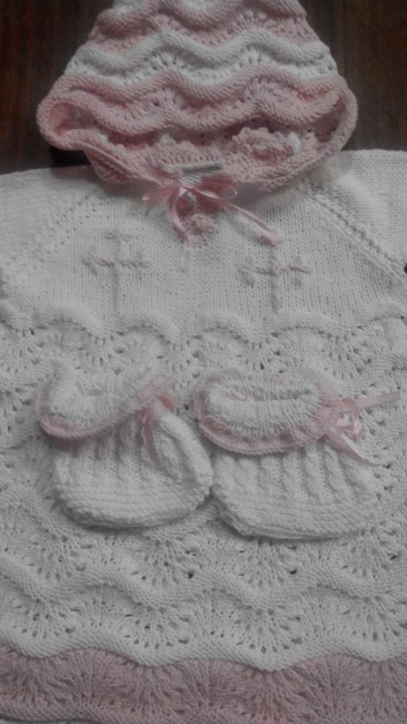 Очередное крестильное платье для крестницы моей дочери.