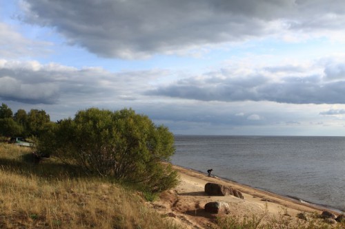 вид от церкви