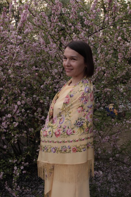 Цветущая весна 130 см , 2 колорит