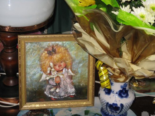 худ.Закурова&quot;Ангел с зайцем&quot;, 2011г.