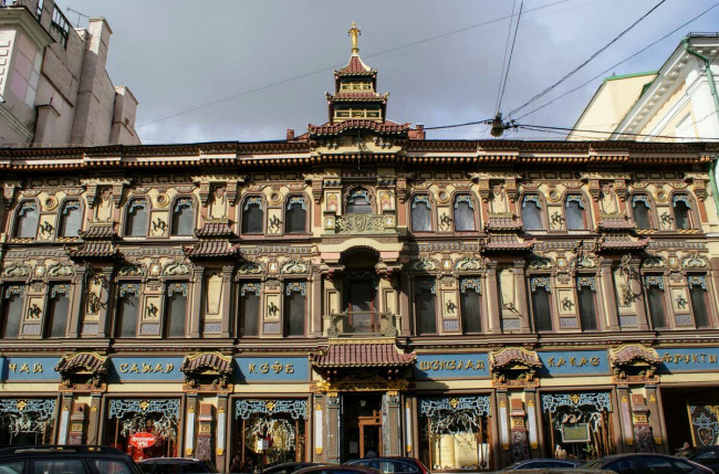 Чайный дом на Мясницкой, 19 (Чаеуправление)<br />Красивейший магазин