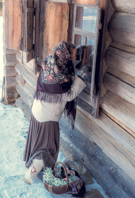 Платок Мелодия осени