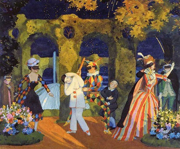 К.Сомов Итальянская комедия 1914г