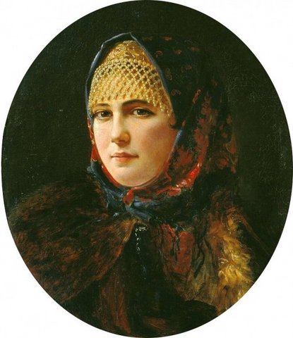 Рачков Н.Е. Портрет девушки