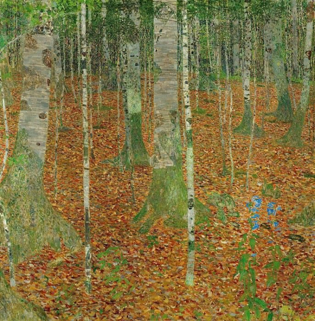 Березовая роща Г.Климт 1903г