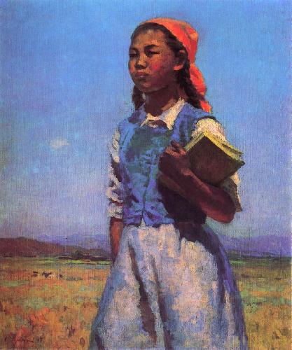 С.А.Чуйков Дочь советской Киргизии 1948.jpg