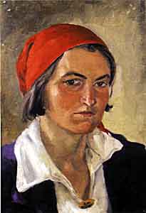 С.Бальзамов Девушка в красной косынке 1933.jpg