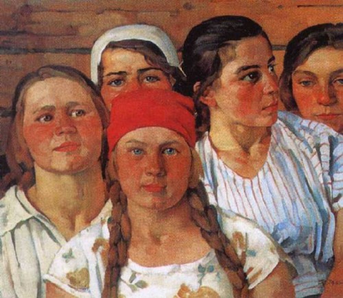 Юон К.Ф. Комсомолки 1926.jpg