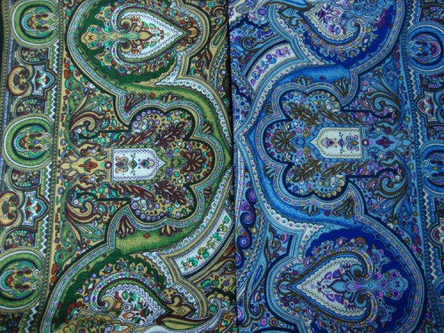 Испанский 10 и 14 колориты Старинный рисунок. Восстановлен В. Зубрицким