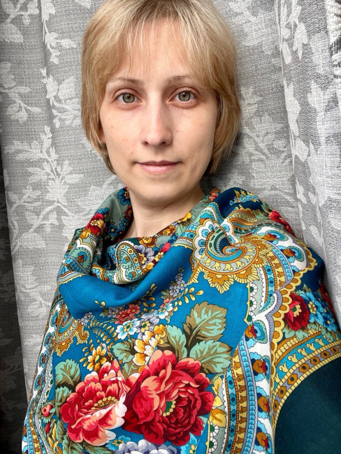 Петрушка, 125х125, шерсть