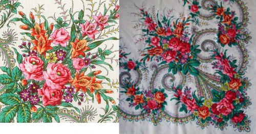 слева новая Лариса, справа - старая