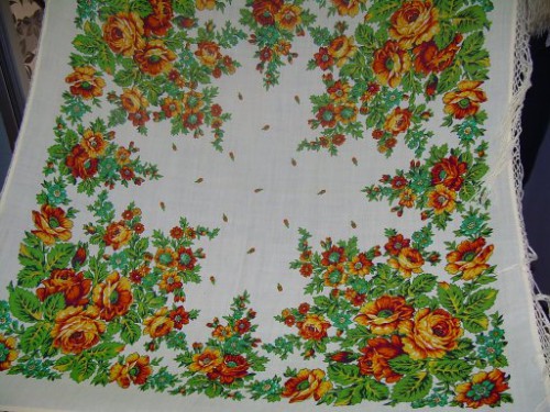 Неизвестный платок 95х95