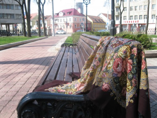 Сквер Янки Купалы и Праздник Покрова Автор: Немешаева Елена, Рисунок: 754-17