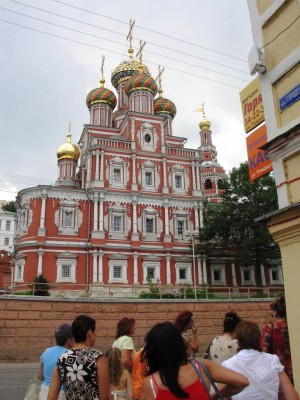 Строгановская церковь в Нижнем Новгороде.