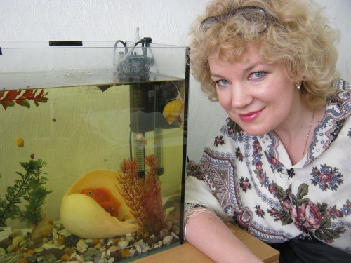 Журавушка (И.Дадонова), 125*125 и золотые рыбки производственного отдела...