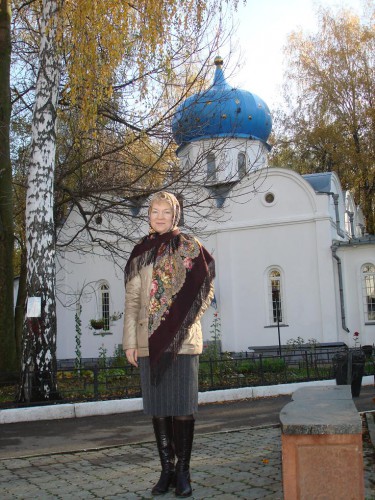 Праздник Покрова-17, Новомосковский Свято-Успенский мужской монастырь, Успенский храм...