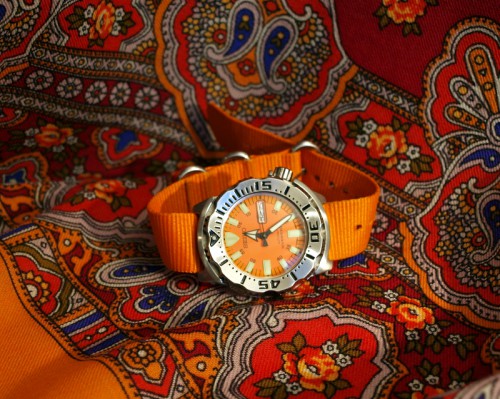 Оранжевый монстр Seiko и &quot;Зоренька&quot;  1145-0