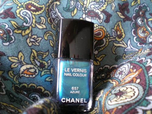 Садко-52 и   Chanel le vernis Azuré -657