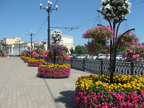 Хабаровск-очень зеленый город
