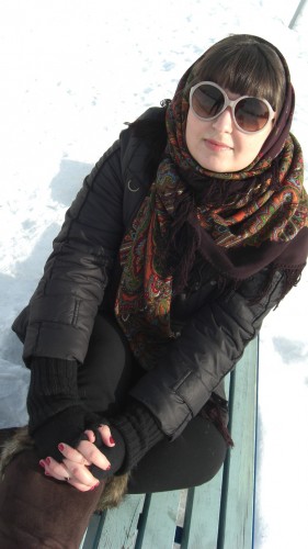 Друг назвал меня Марфушечкой-душечкой после этого фото ))<br />Е.Жукова "Фламенко" 1185-7