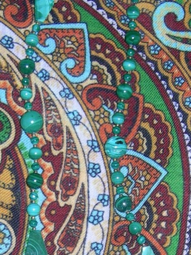 Звонница бирюзовая и малахит