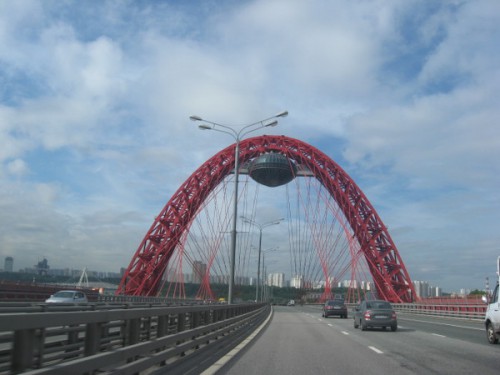 Мост над Звенигородским шоссе.