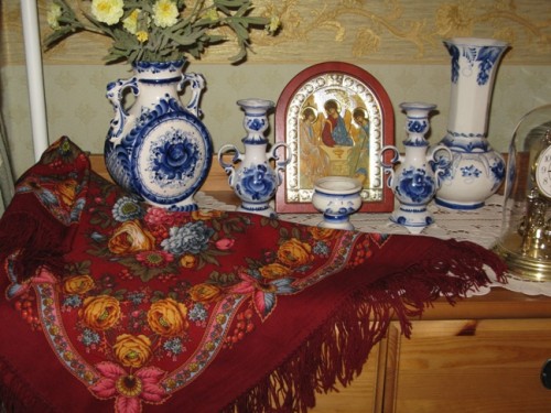 "Черные глаза", рис.1194-5, Валерия Фадеева. Ваза"Георгин" и "Анемон". Подсвечники.