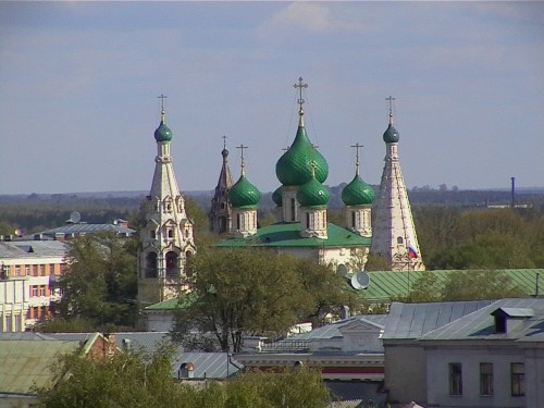 Вид на церковь Ильи Пророка